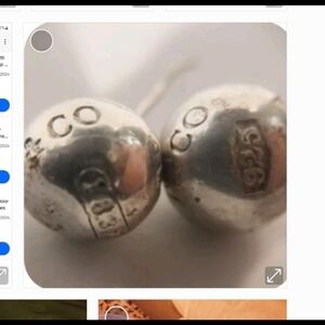 Tiffany & Co 10mm ball stud earrings